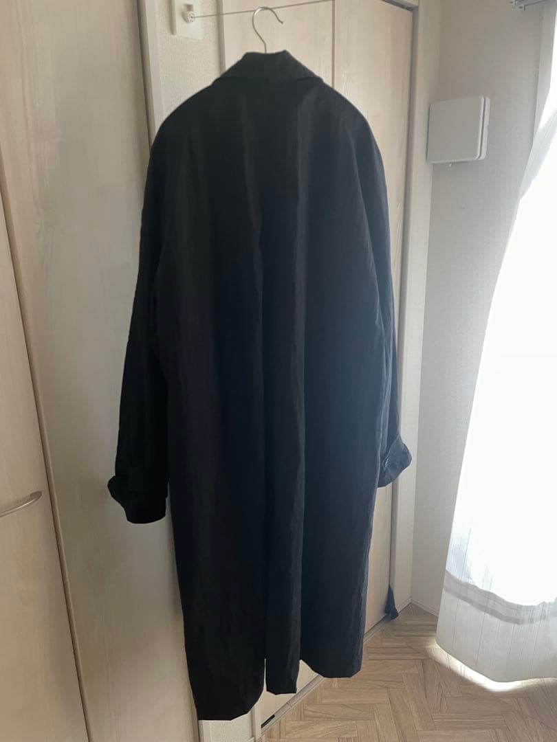 078 CITE ナイロン ステンカラーコート メンズ JPN：XL