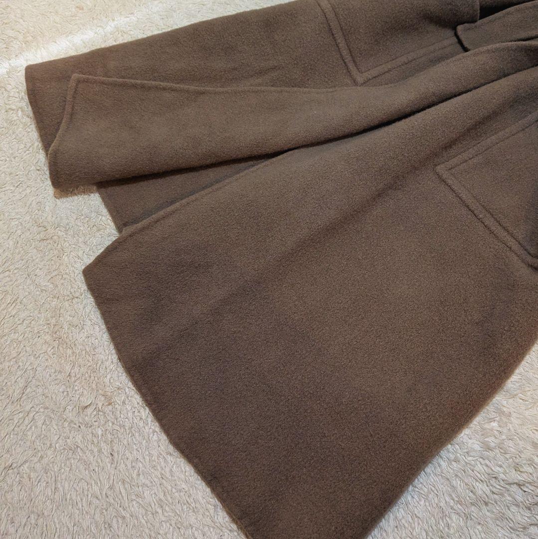 SNIDEL ビックカラーリバーコート　トレンチコート　マキシ丈　L相当　羊毛