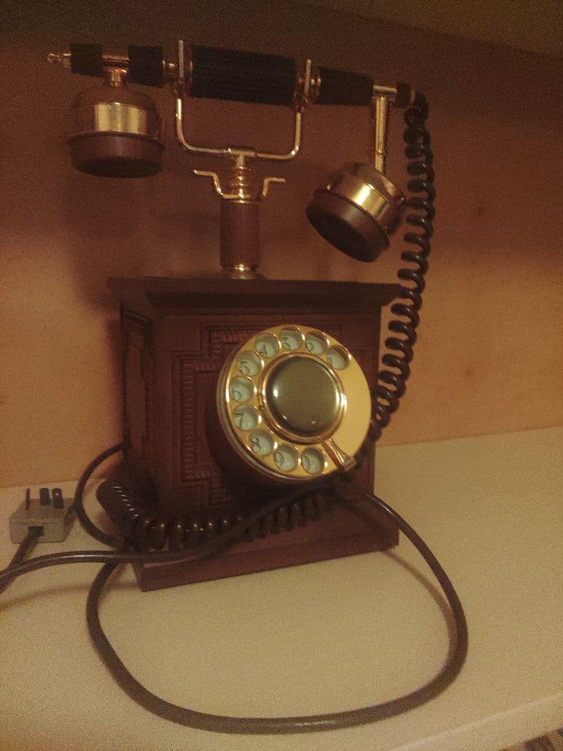【お洒落な受話器】アンティーク テレフォン / 電話