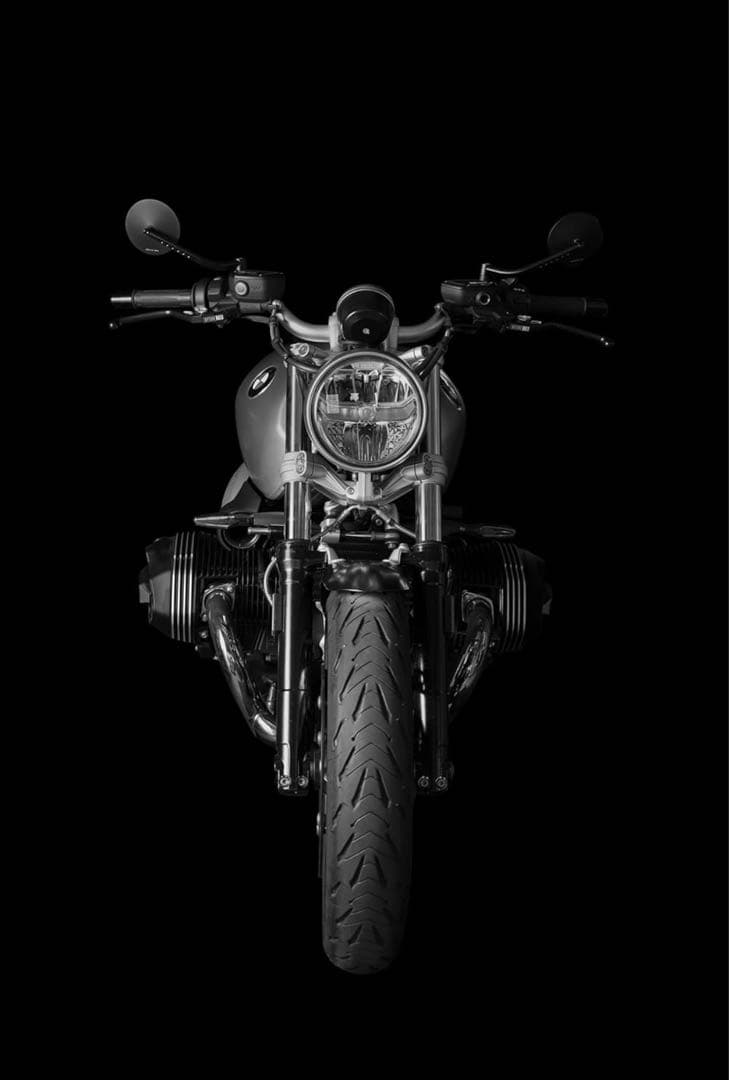 [開封済み未使用品]46WORKS ブラック サイドミラー　鏡面小タイプ