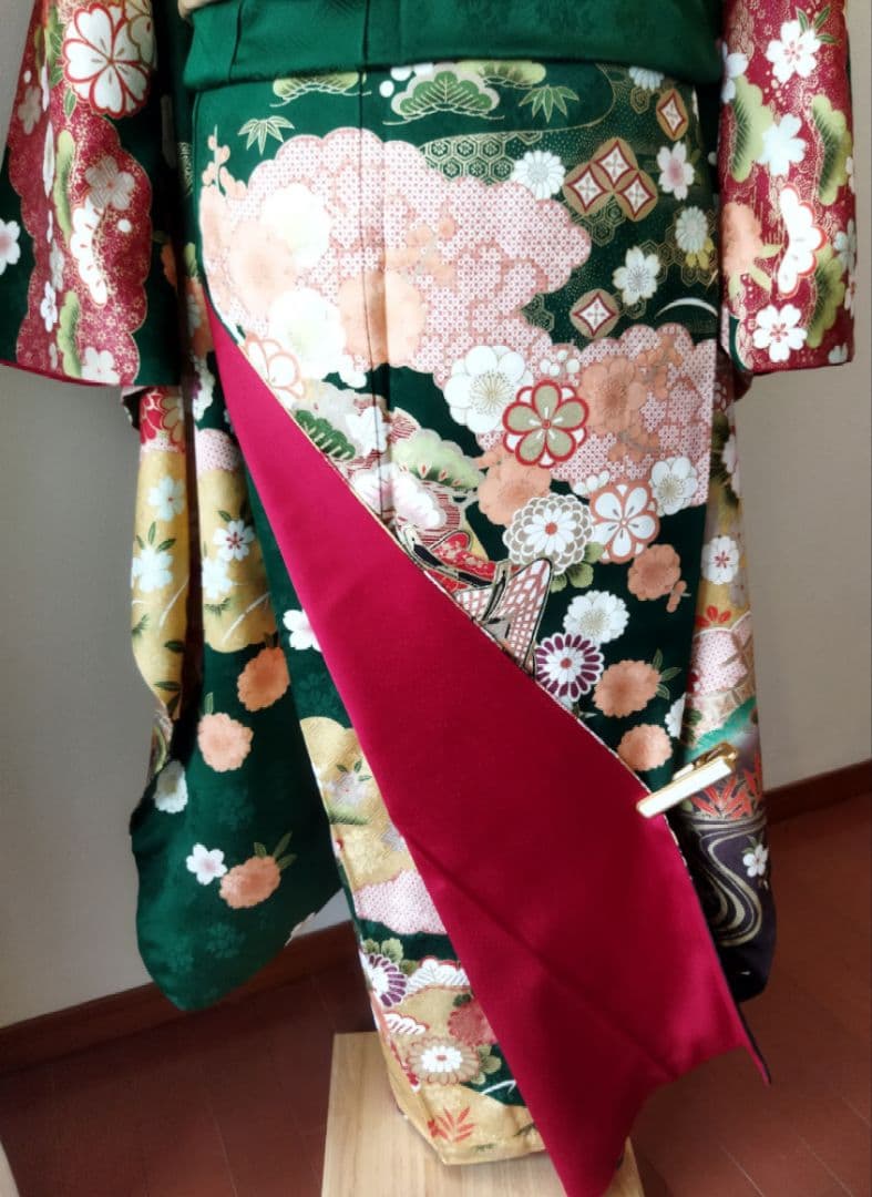 upi様　402.振袖7点セット　正絹　フルセット　成人式
