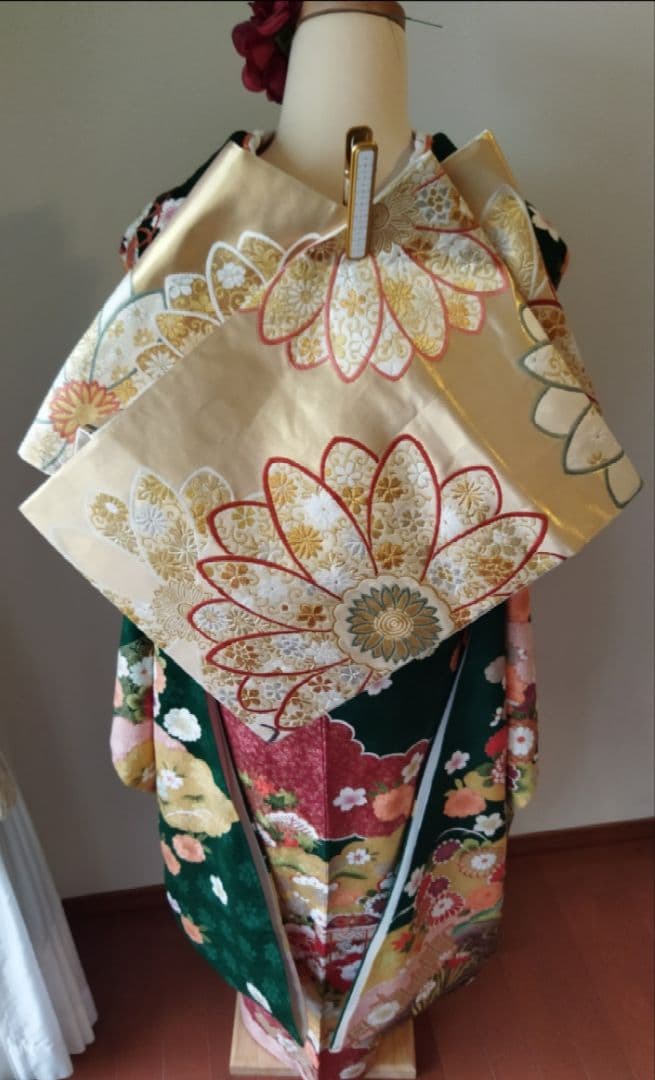 upi様　402.振袖7点セット　正絹　フルセット　成人式
