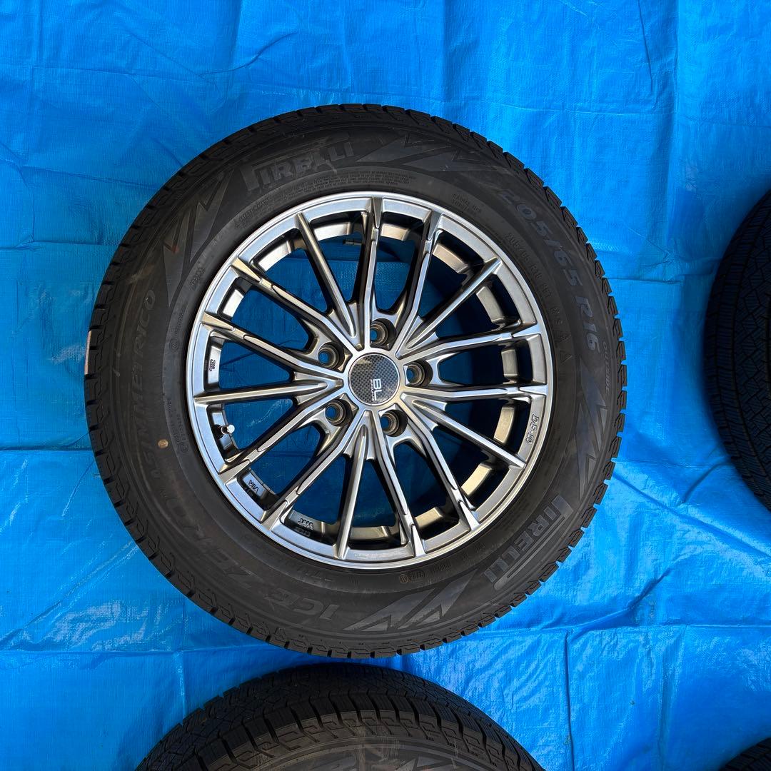 【Hassy】ピレリスタッドレスセット205/60R16 96H