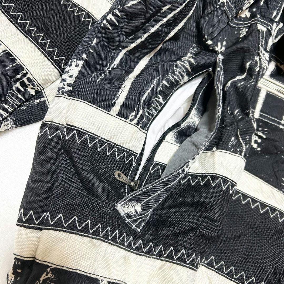 フェニックス【O】スノーボードウェア スキー ジャケット 総柄 ブラック Y2K