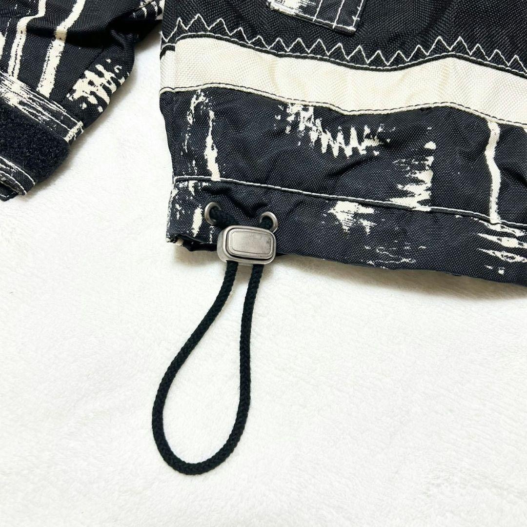 フェニックス【O】スノーボードウェア スキー ジャケット 総柄 ブラック Y2K