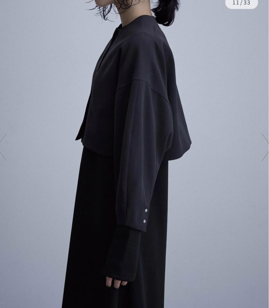 ADAM ET ROPE' ショートジャケットコンビリブワンピース