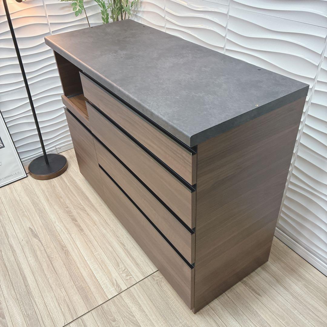 ほぼ新品◇約10万円◇大阪神戸配達無料◇パモウナ◇キッチンカウンター◇幅120㎝