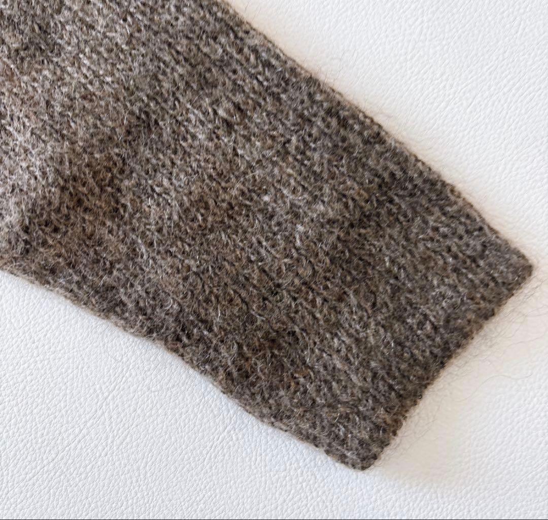 アパルトモン ドゥーズィエムクラス ボトルネック モヘアニット モカ 完売