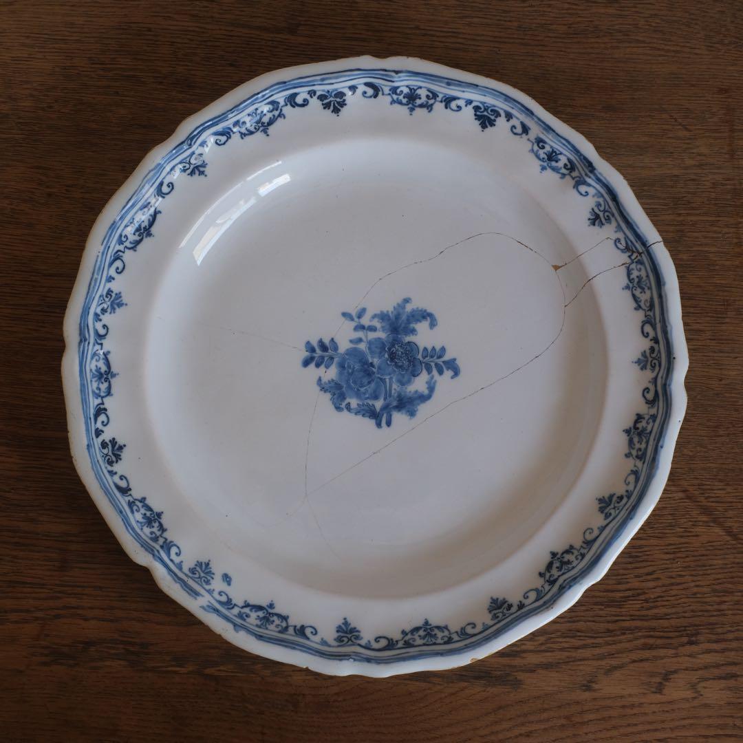 南仏プレート　アンティークプレート　フランスアンティーク