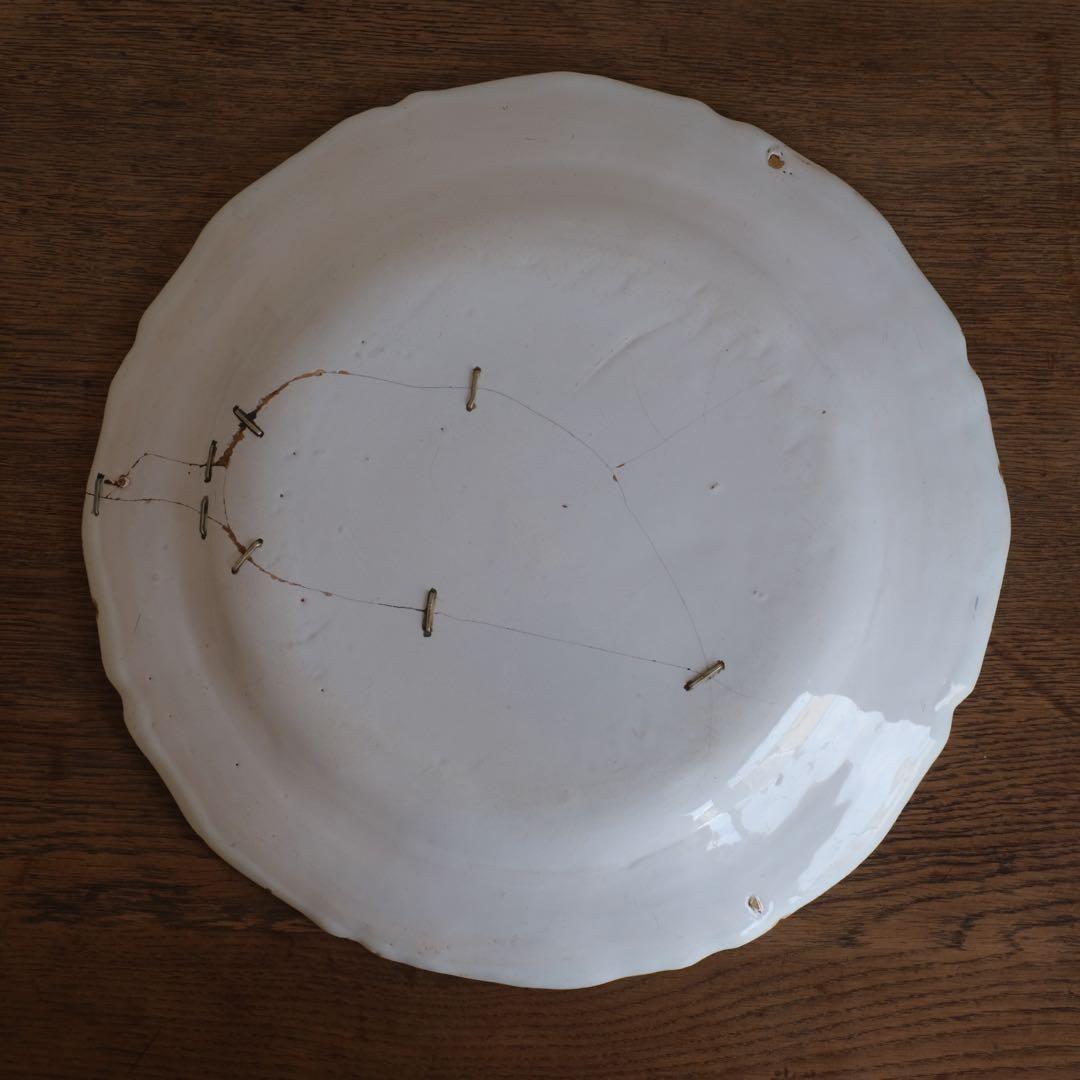 南仏プレート　アンティークプレート　フランスアンティーク