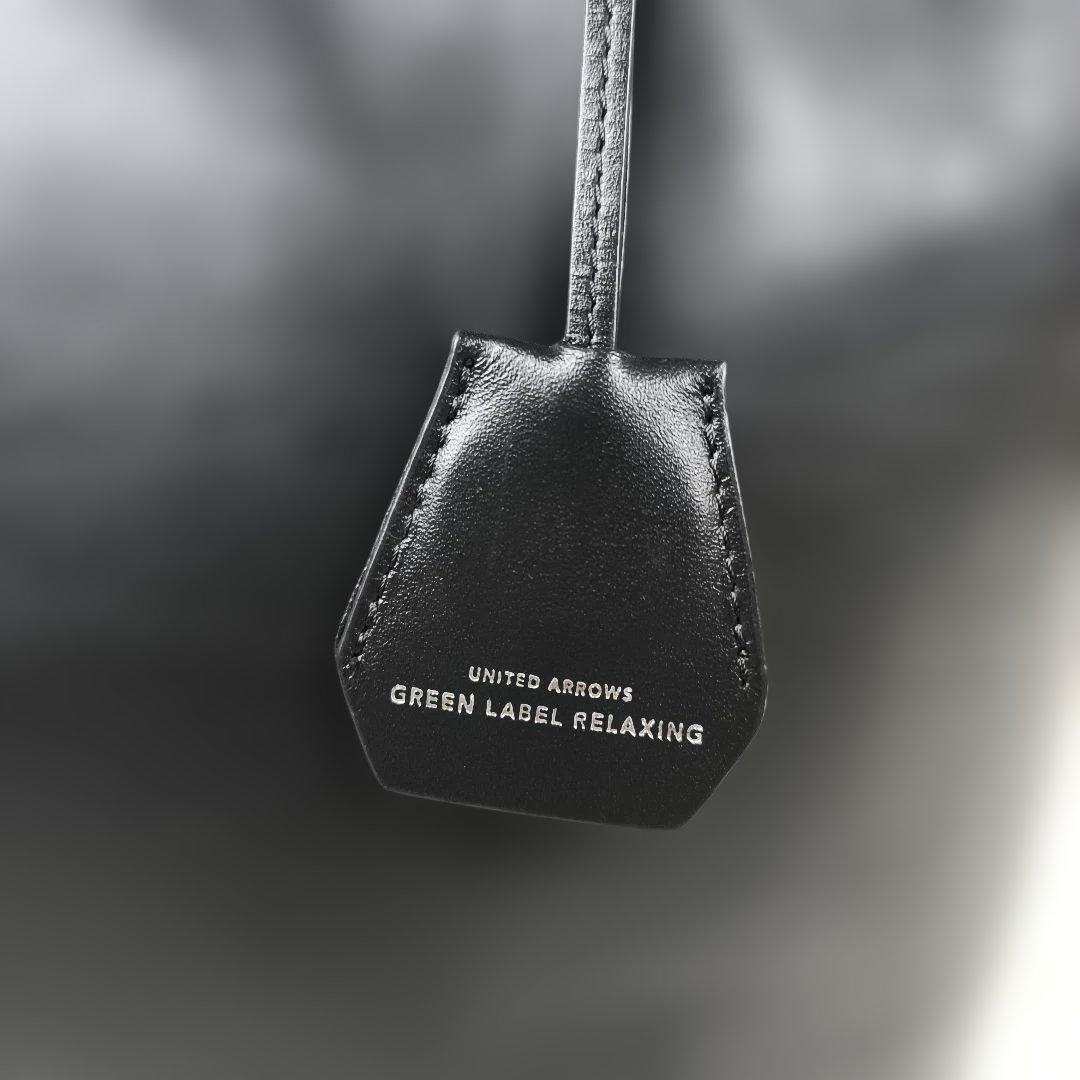 ✨極美品✨ グリーンレーベルリラクシング トートバッグ レザー 肩掛け A4 紺