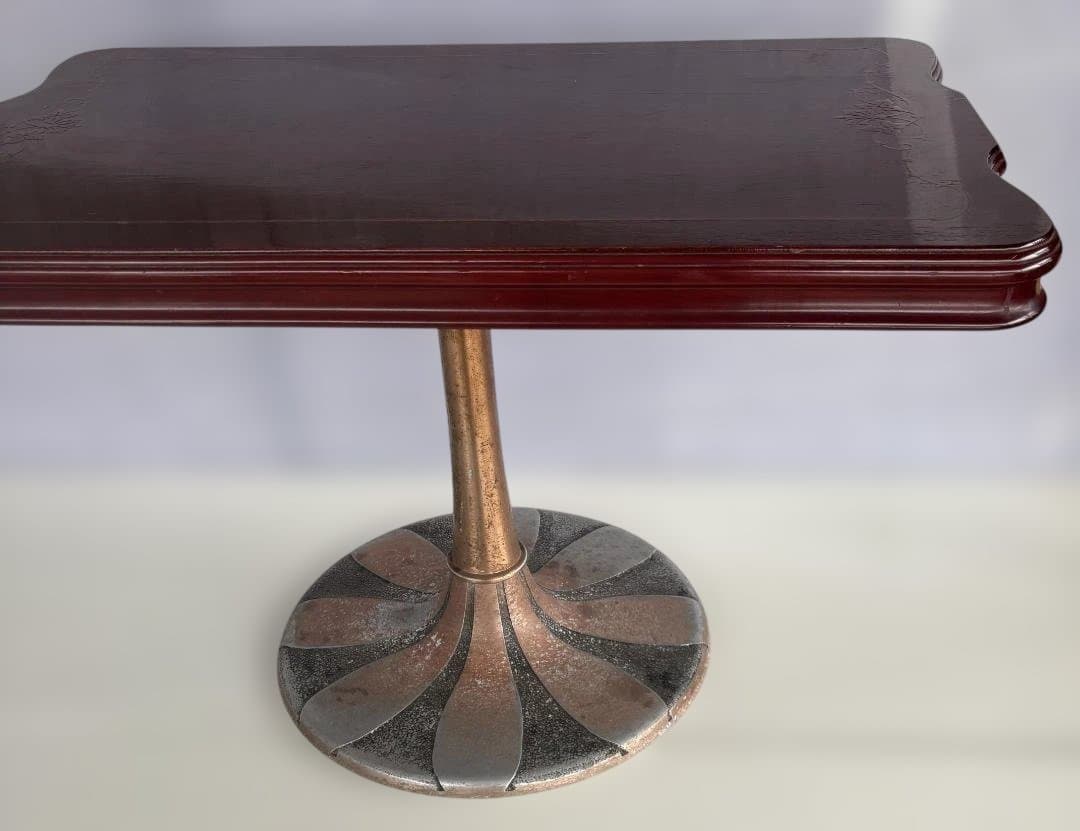 HIKARI サイドテーブル　アンティーク調　古民家　純喫茶　01d139