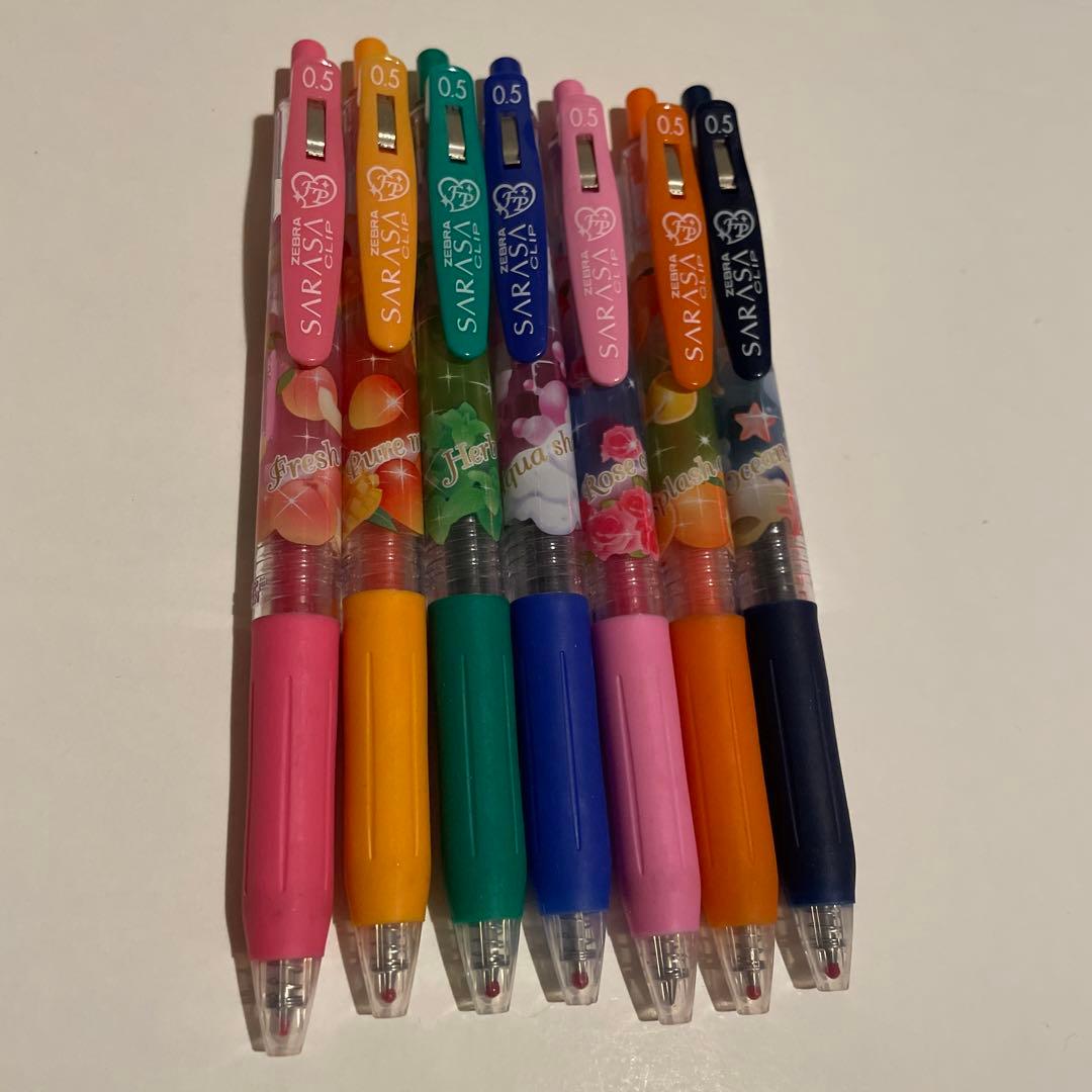 新品未使用 廃盤 ゼブラ フレッシュパラダイス 7色セット 限定 アロマ