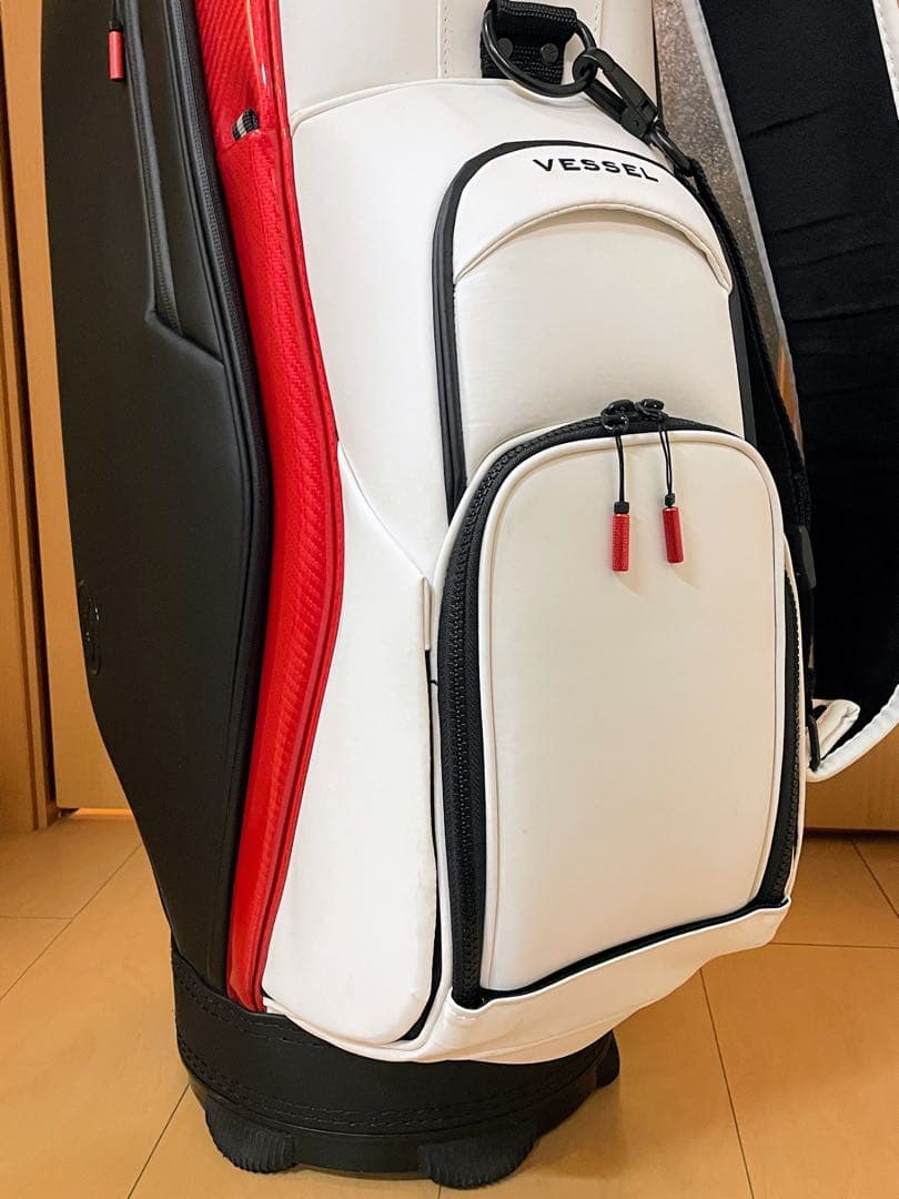 ゆ！【美品です】ベゼル★VESSEL★Lux7★キャディバッグ★