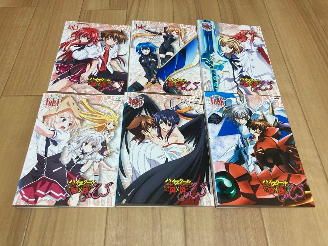 DVD ハイスクール D×D NEW / BorN / HERO 全24巻