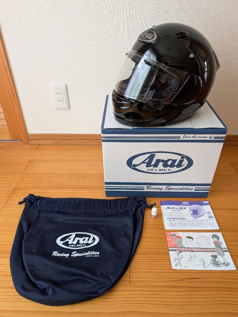 【新品未使用】Arai Astro GX ヘルメット Mサイズ 57-58cm