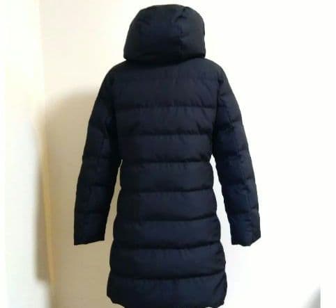 未使用✨エニィスィス　ポリダウンコート　黒　M　フォックスファー　Aライン