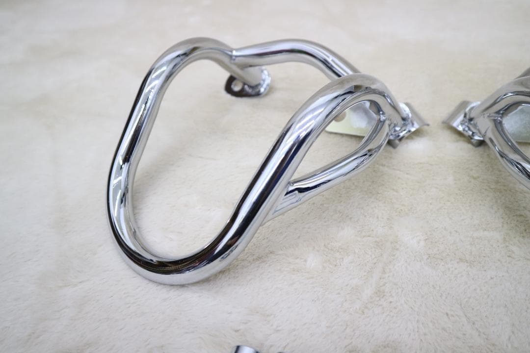 ゼファーΧ　エンジンガード　メッキ /ZR400G