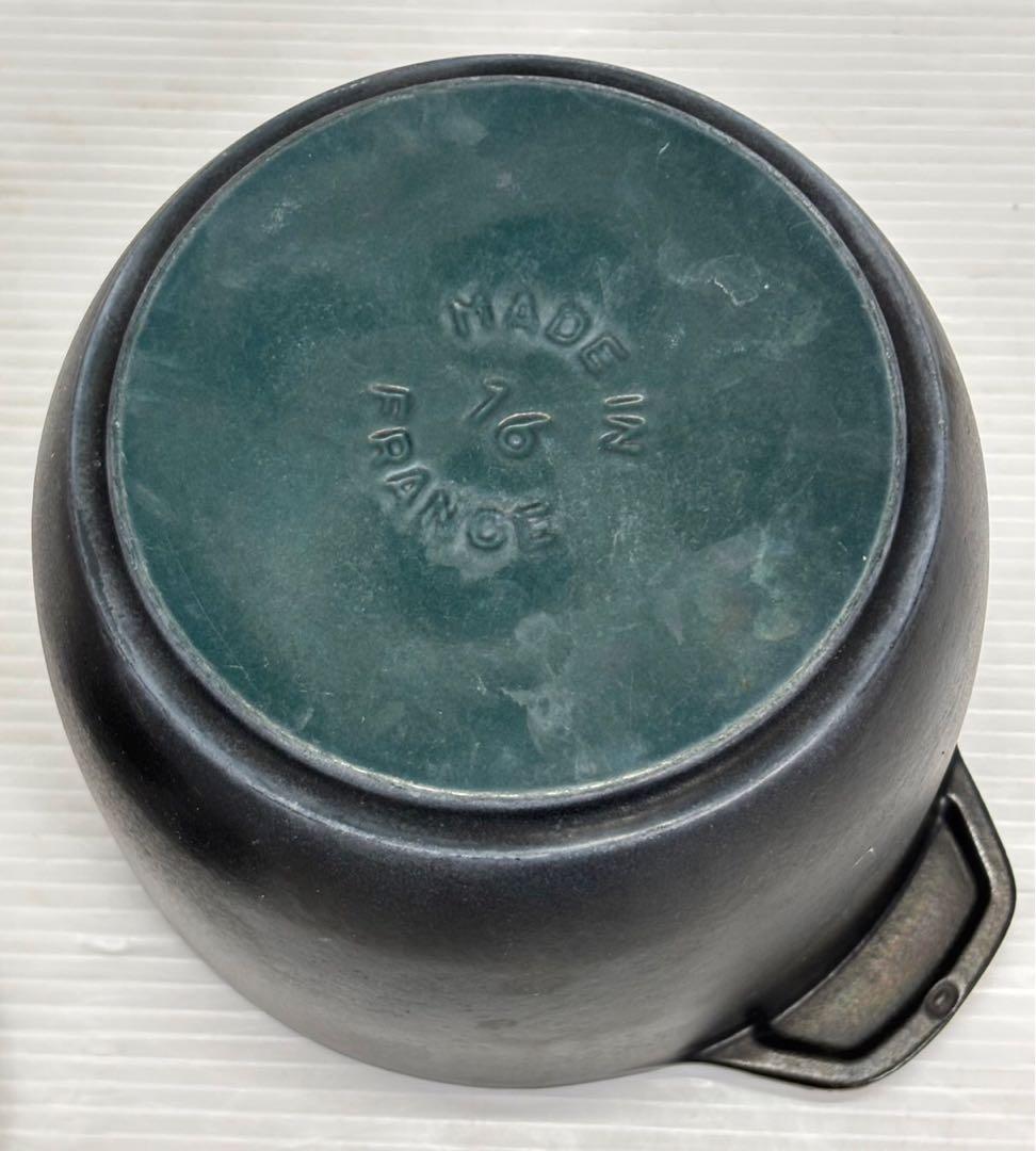 ⭐︎staub ストウブ ラ ココット de GOHAN ブラック M 16cm