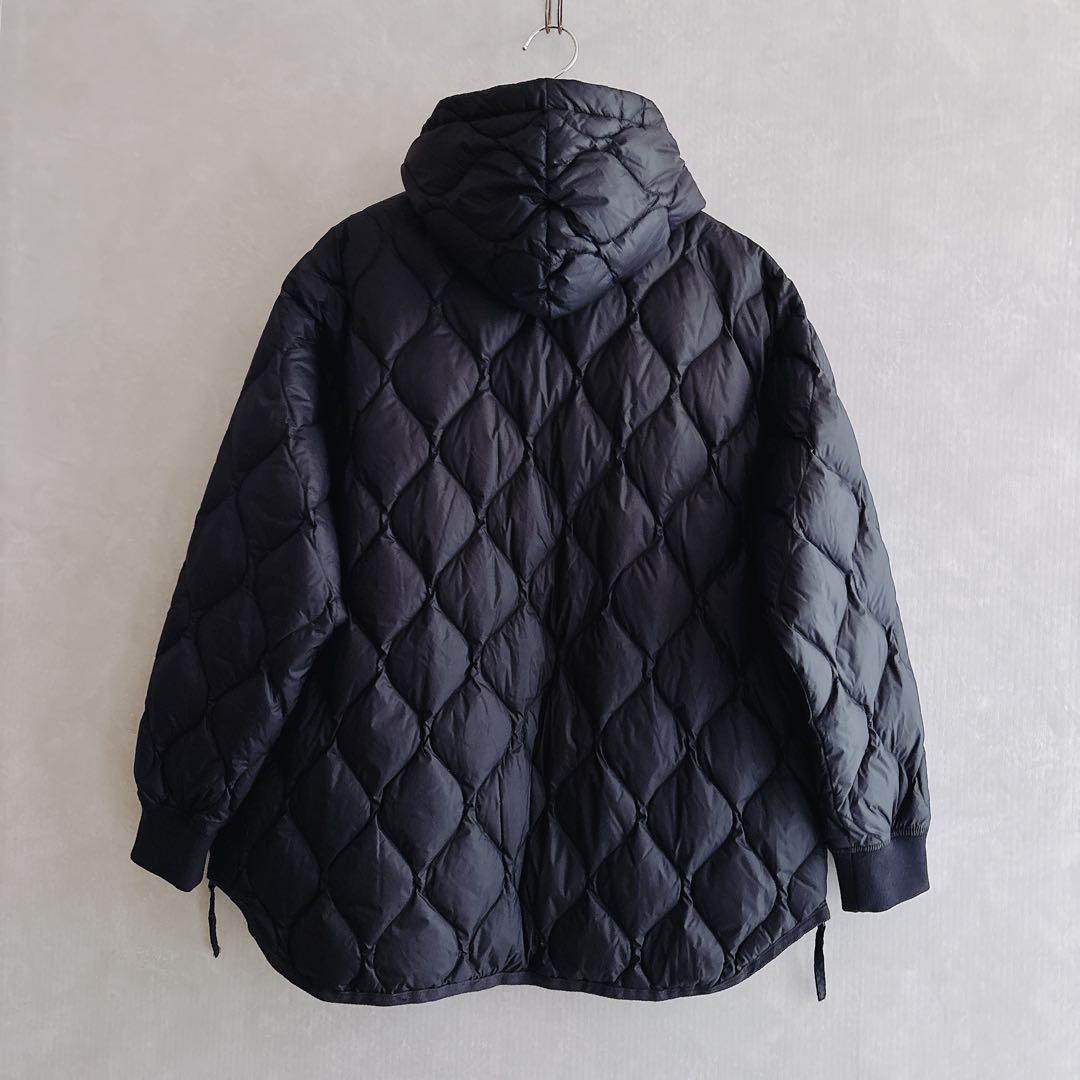 FRAMeWORK TAION/タイオン 別注フードビブス付きブルゾン　ブラック