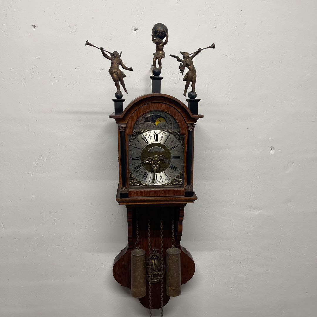 オランダWUBA Warmink ムーンフェイズ ウェストミンスターチャイム時計