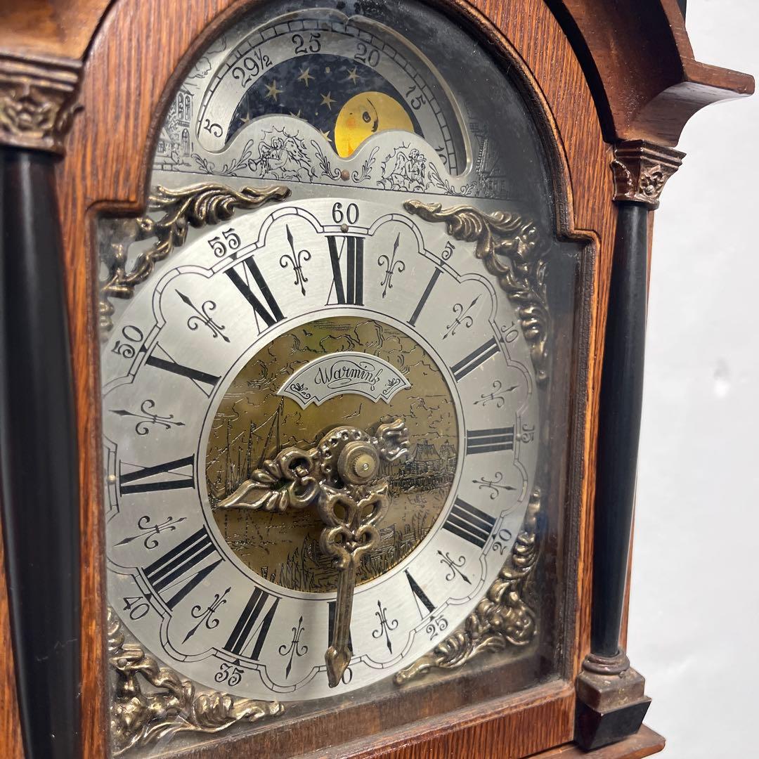 オランダWUBA Warmink ムーンフェイズ ウェストミンスターチャイム時計