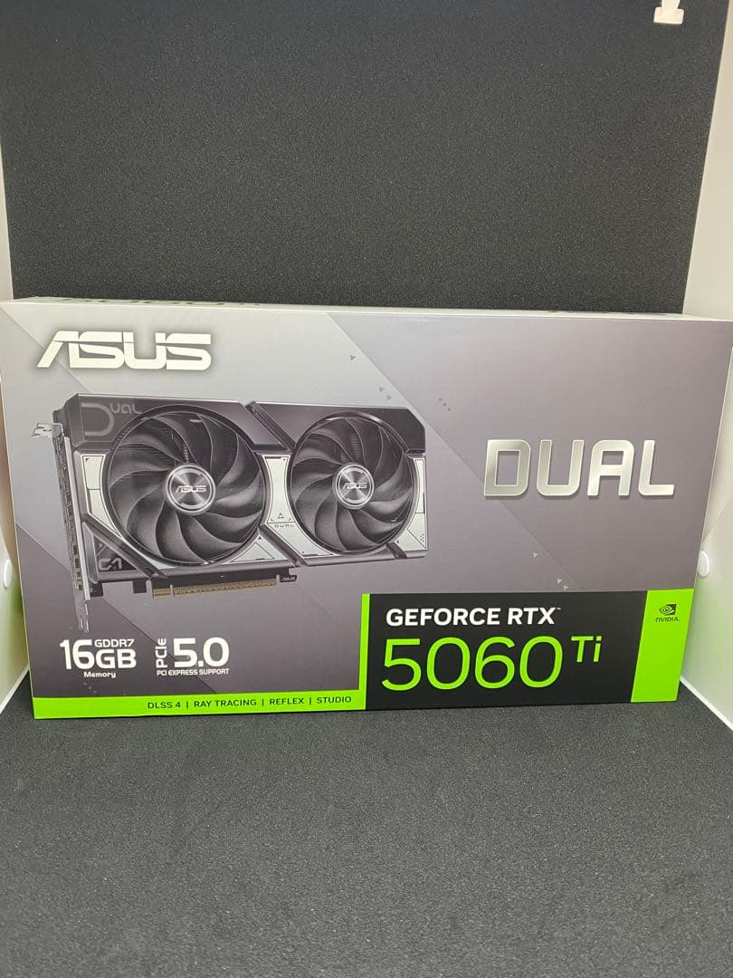 グラフィックボード・グラボ・ビデオカード ASUS GEFORCE RTX 5060 Ti DUAL 16GB