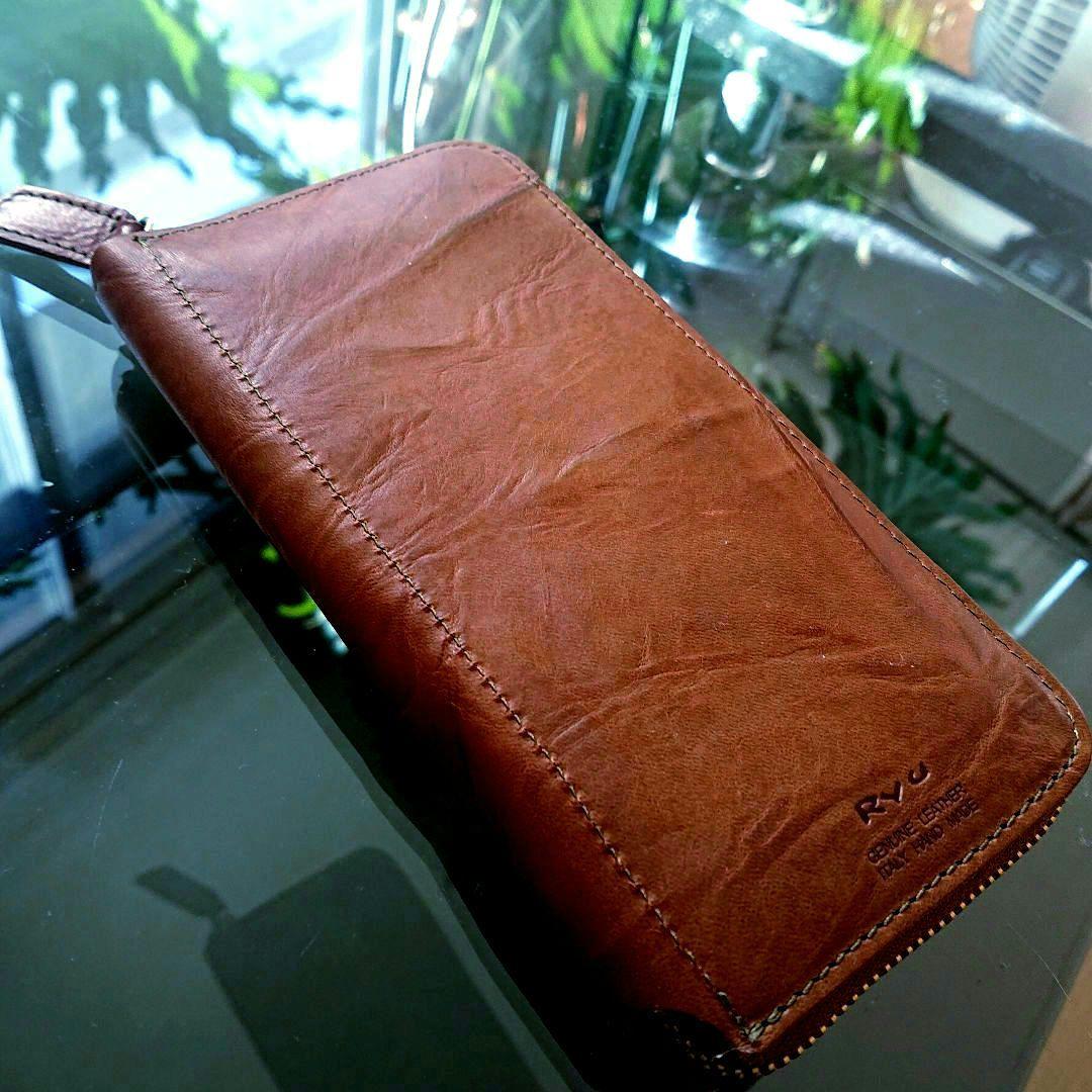♠️新品未使用品♠️Ryu レザー ウォレット 長財布 イタリアン