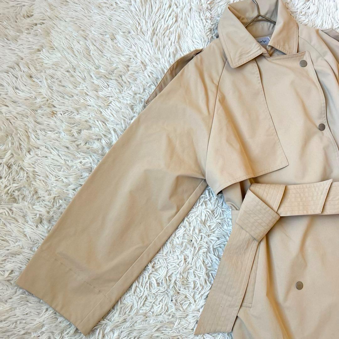 未使用タグ付き SeaRoomlynn キルティングライナートレンチコート M