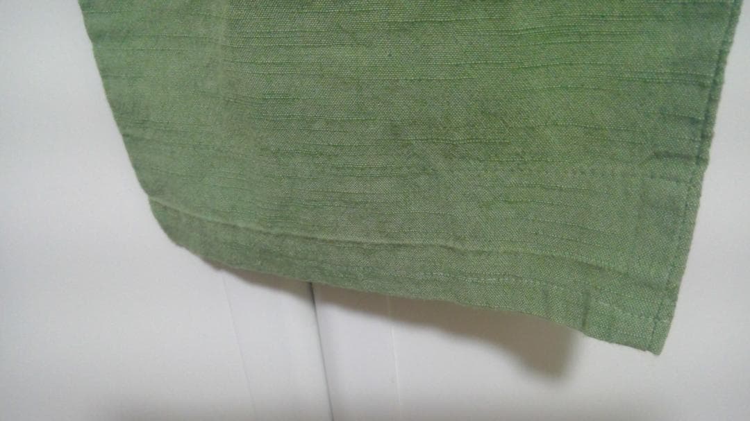 ヤンマ産業 YAMMA カシュクール オールインワン よもぎ +丈2㎝ 会津木綿