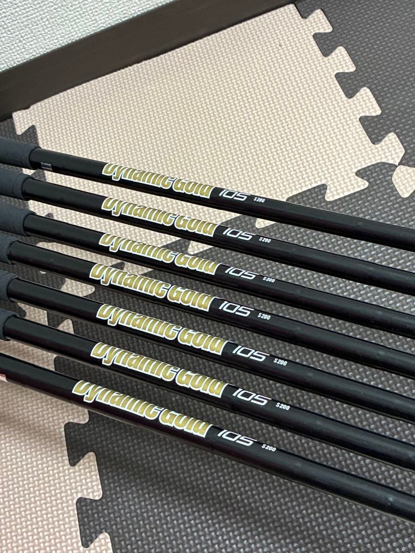 ホンマ TR20P ブラック 7本セット 5〜11 オニキスブラック 限定