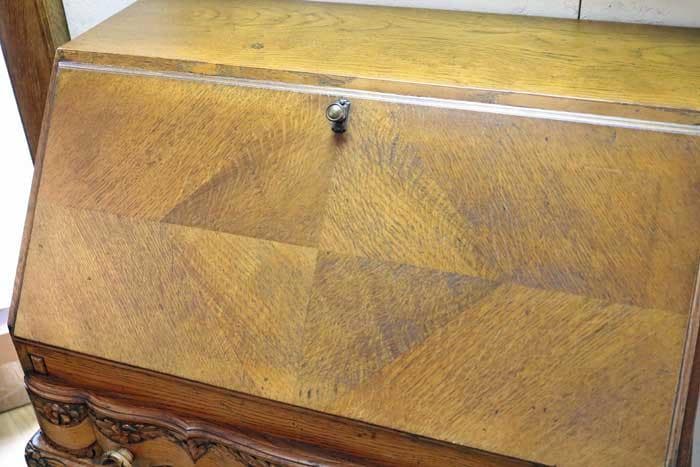 ライティングデスク アンティーク 1920年 イギリス ビューロ 机