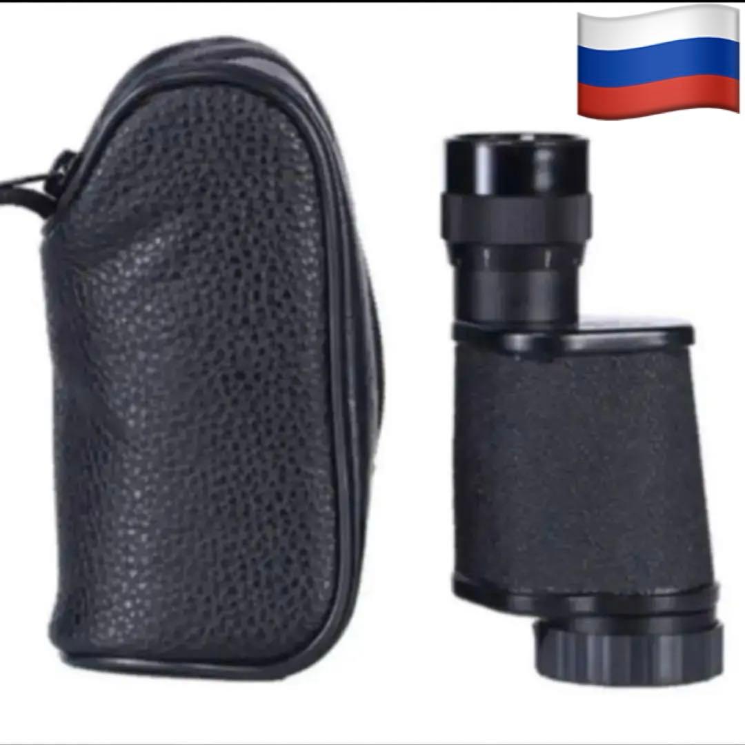 新品実物 62式ロシア軍特殊部隊用目盛付単眼鏡 十字座標 ミル付 8X32