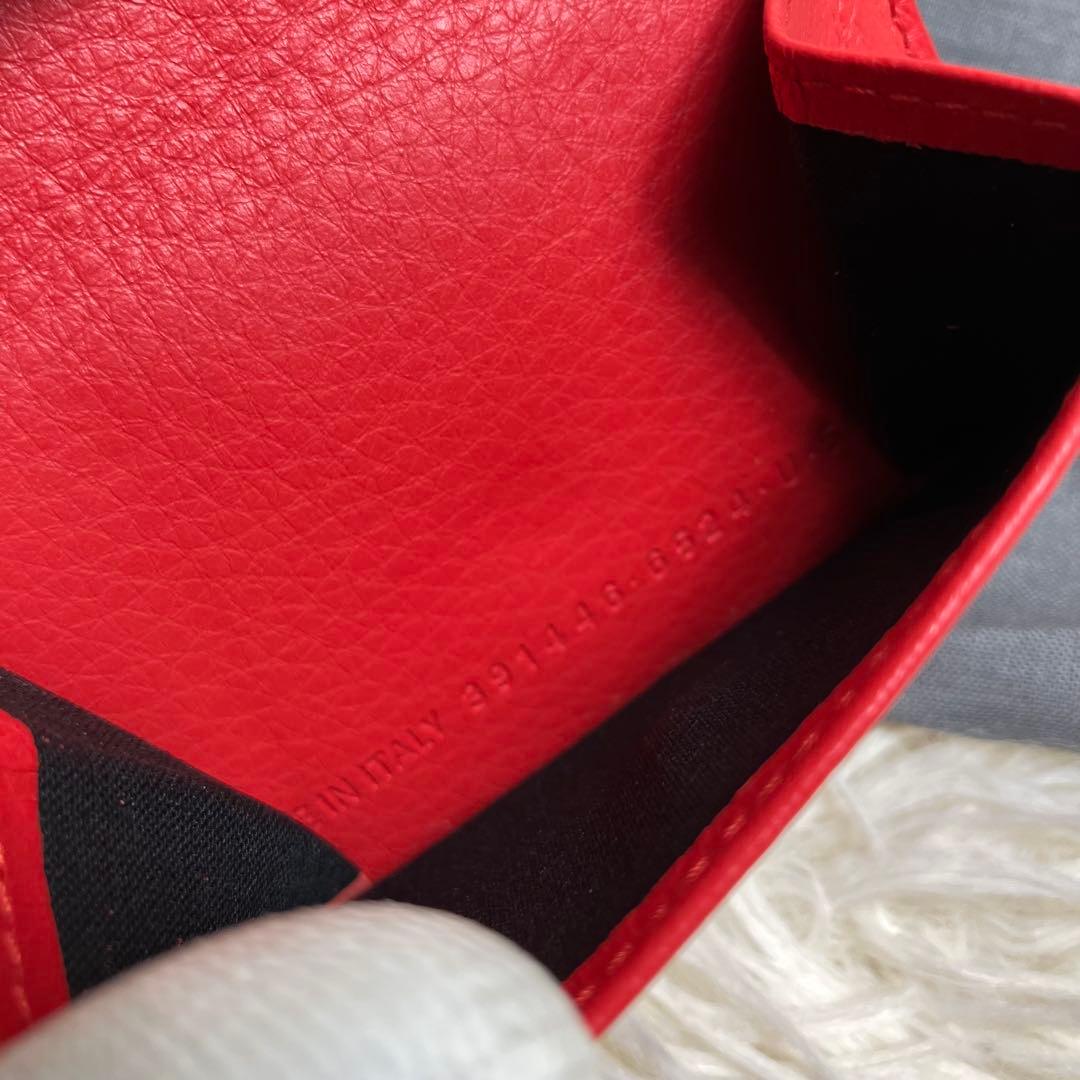 【新品同様】 バレンシアガ ペーパーウォレット コンパクト