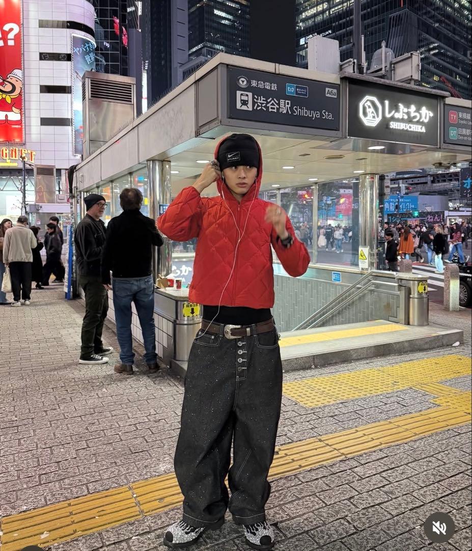 ケンタウロス健太着用stussySS-LINK COWBOY BELT L/XL