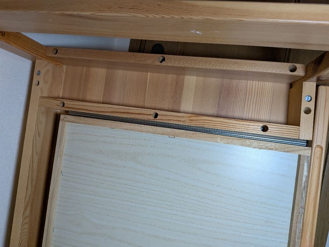 《送料込》無印 木製デスク パイン材 作業台 学習机 テーブル デスク 勉強机