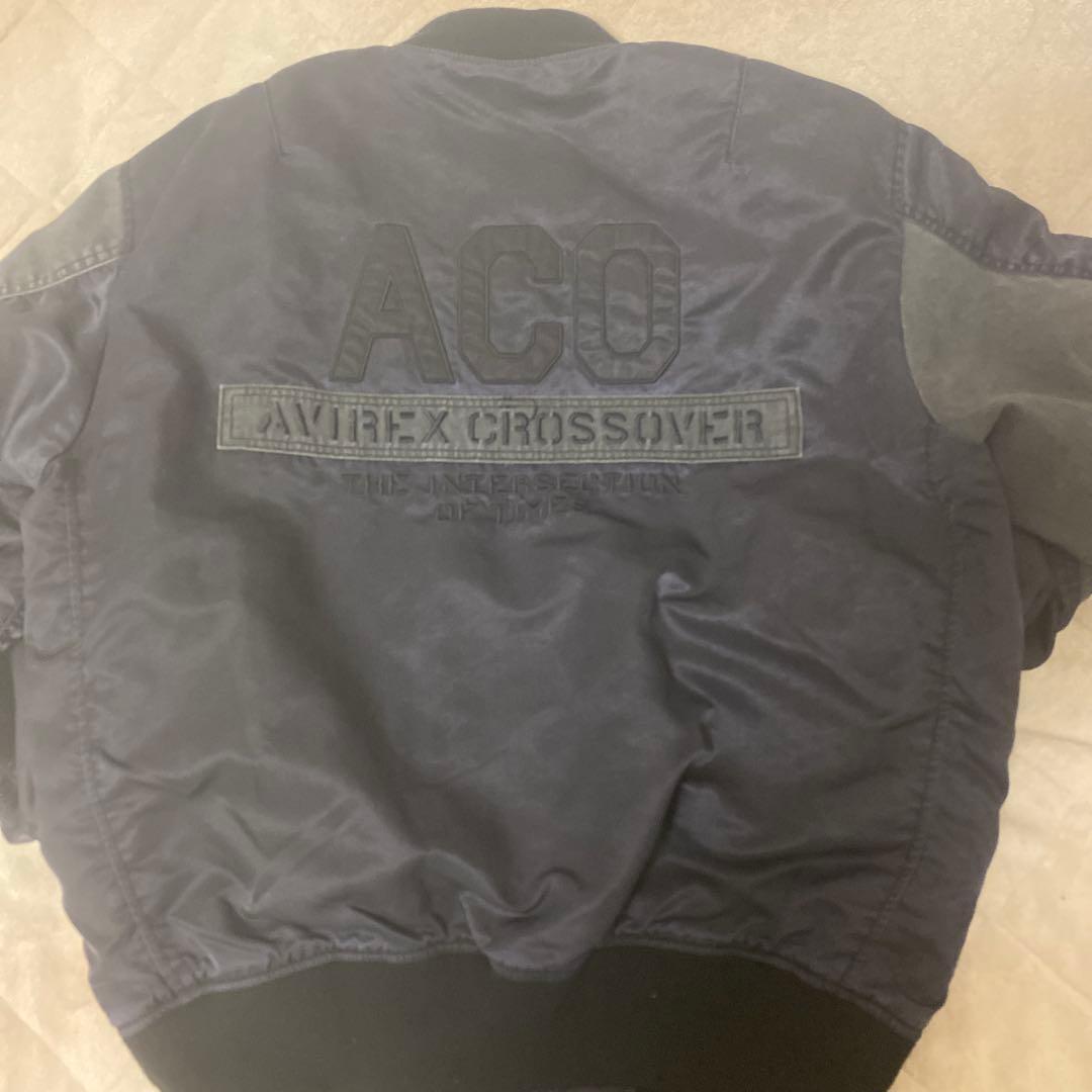 AVIREX FADED MA-1 CUSTOM　フライトジャケット