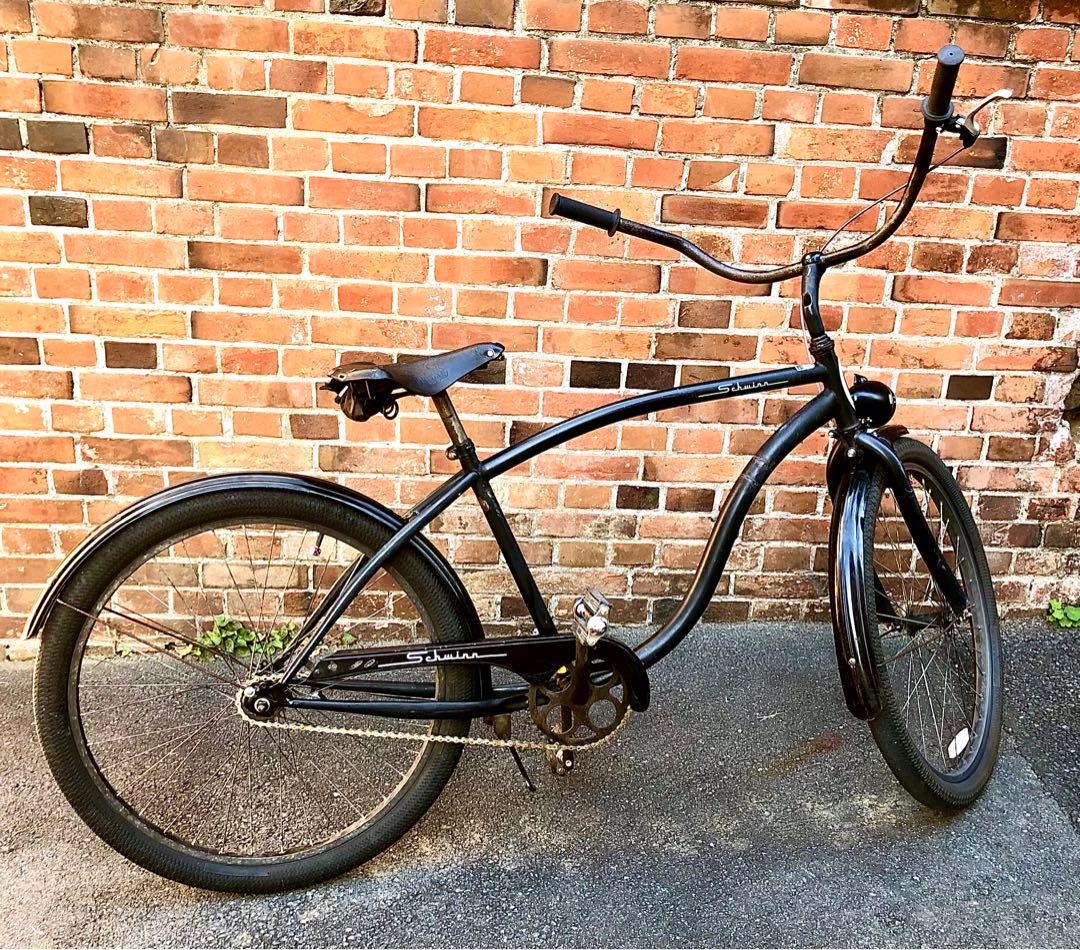 希少schwinn S-1ビーチクルーザー　クラシックblack custom