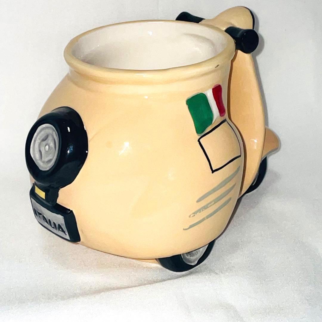 イタリア ベスパ マグ プランター　陶器