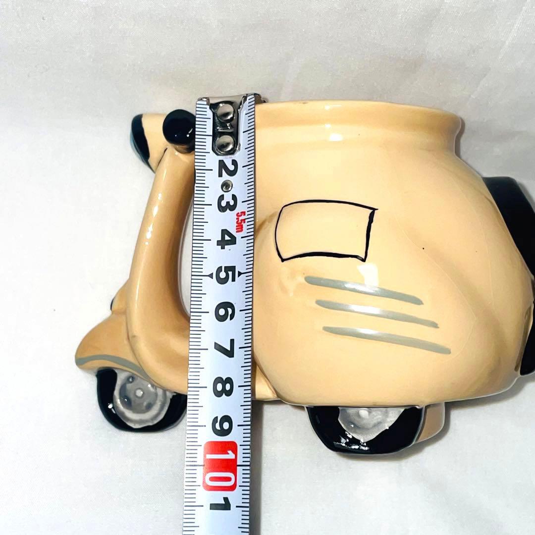 イタリア ベスパ マグ プランター　陶器