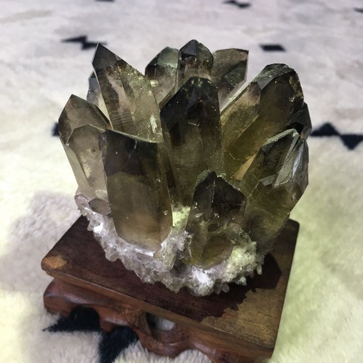 高品質　庭園水晶　幽霊水晶　ファントムクォーツ　ガーデンクォーツ　パワーストーン