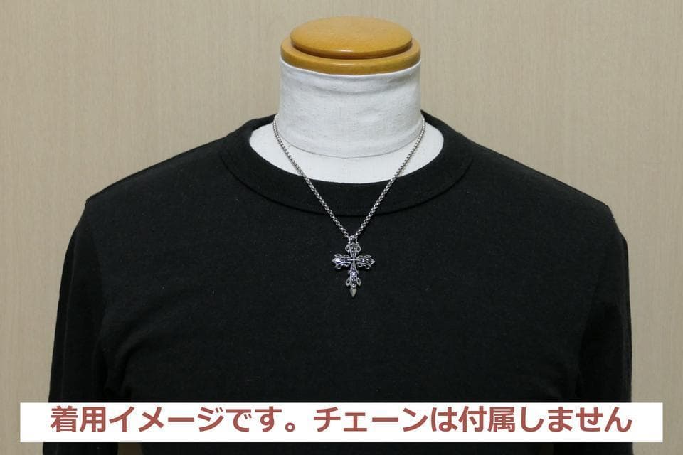 美品　the slayer　スレイヤー　メルキー　クロス　ネックレス　ブラック