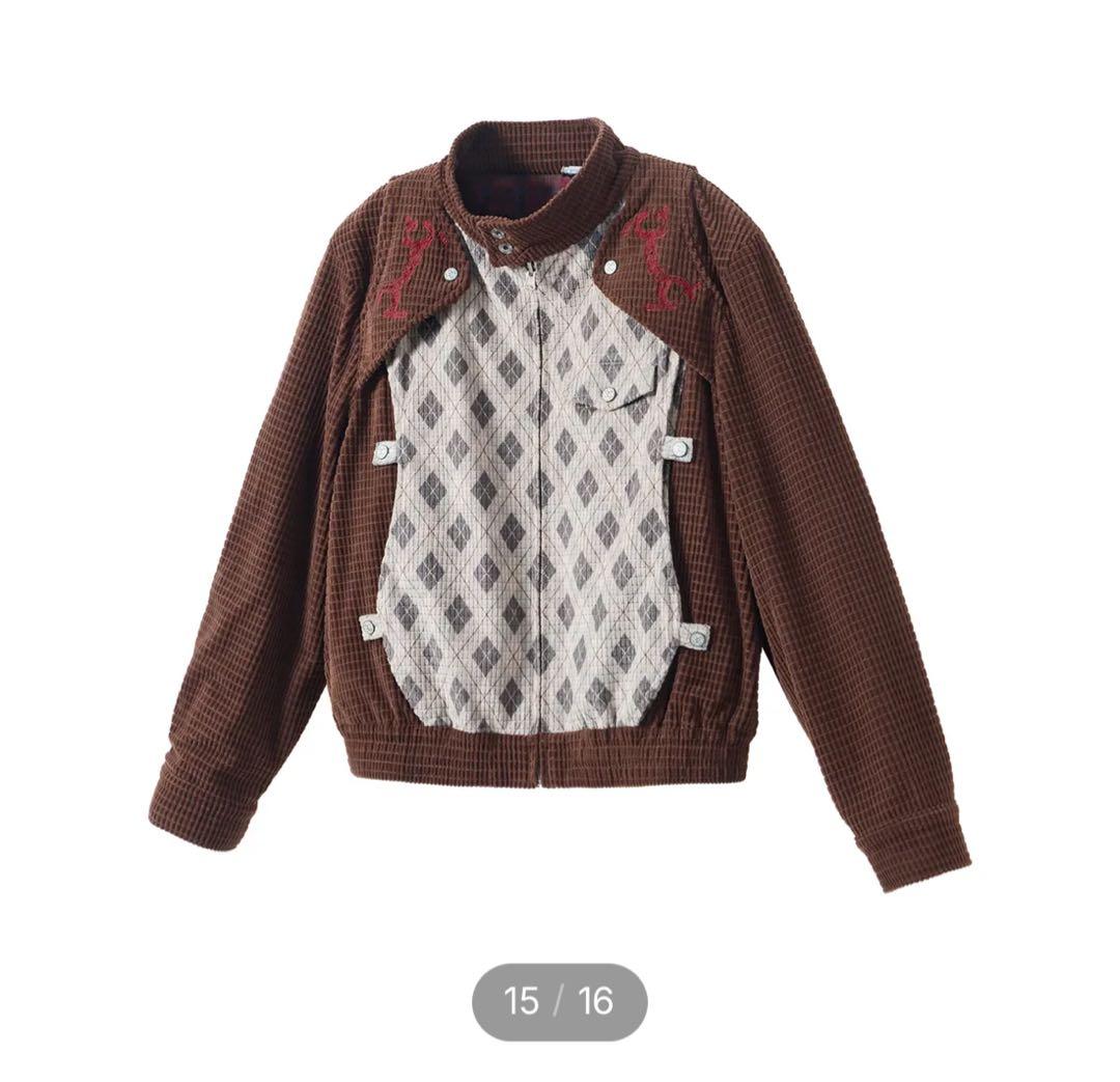 ジャケット・アウター emobrother Reversible Corduroy Waffle L