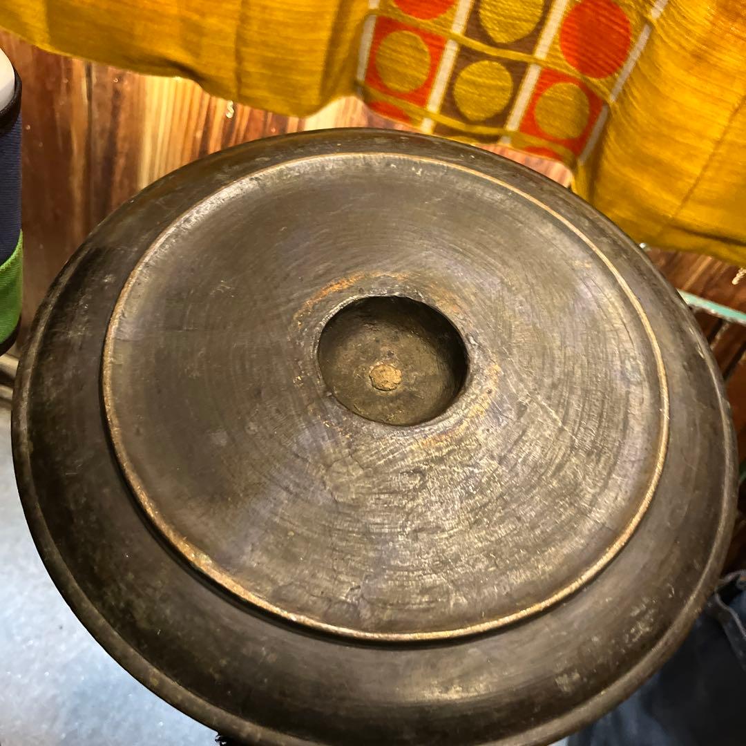 アンティーク　真鍮　燭台