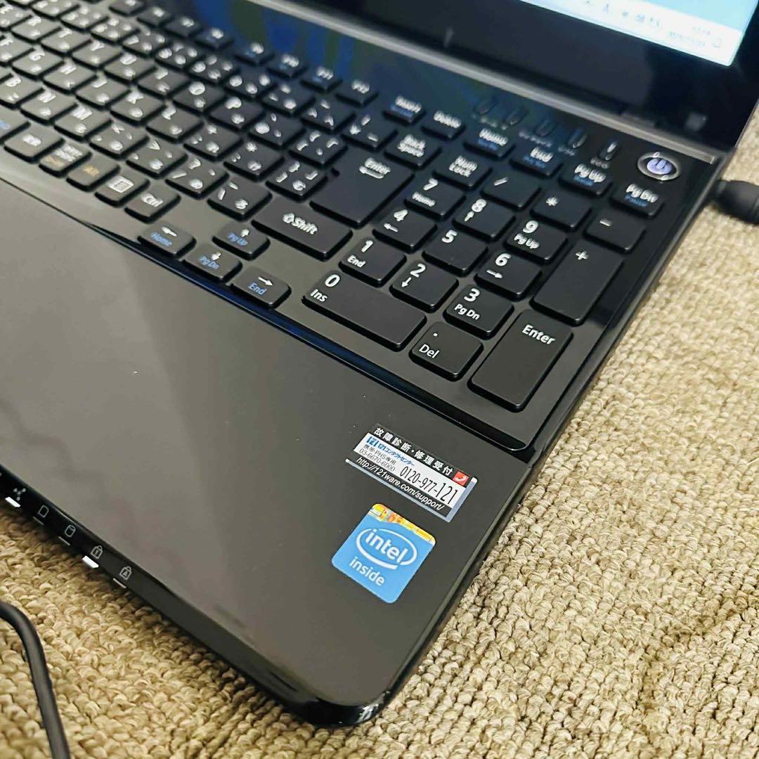 S180 NECノートパソコンSSD高速WEBカメラWindows11オフィス付