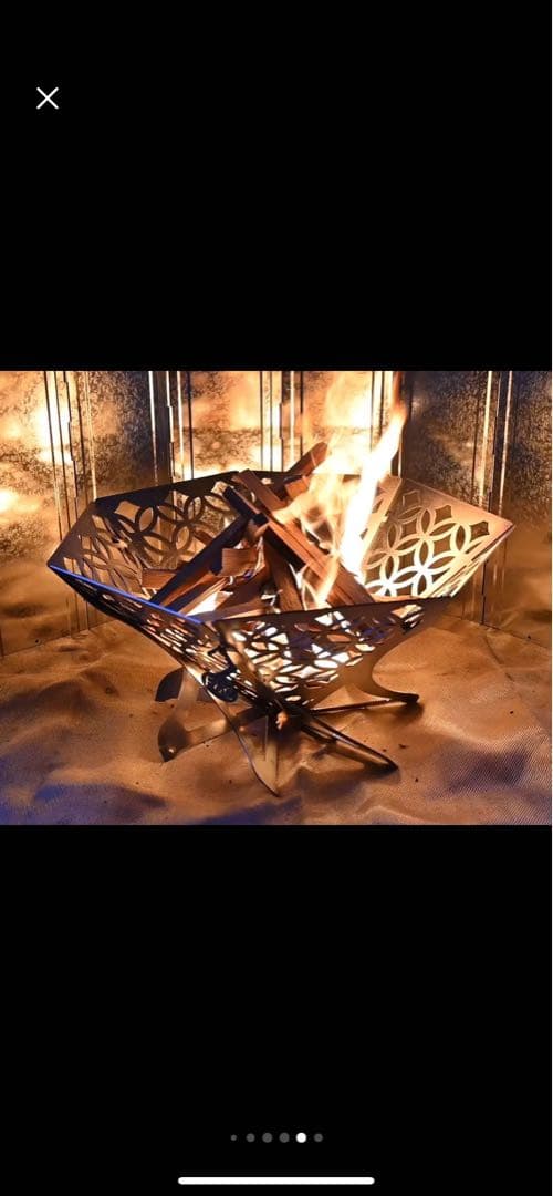 F&C 焚き火台　七宝華