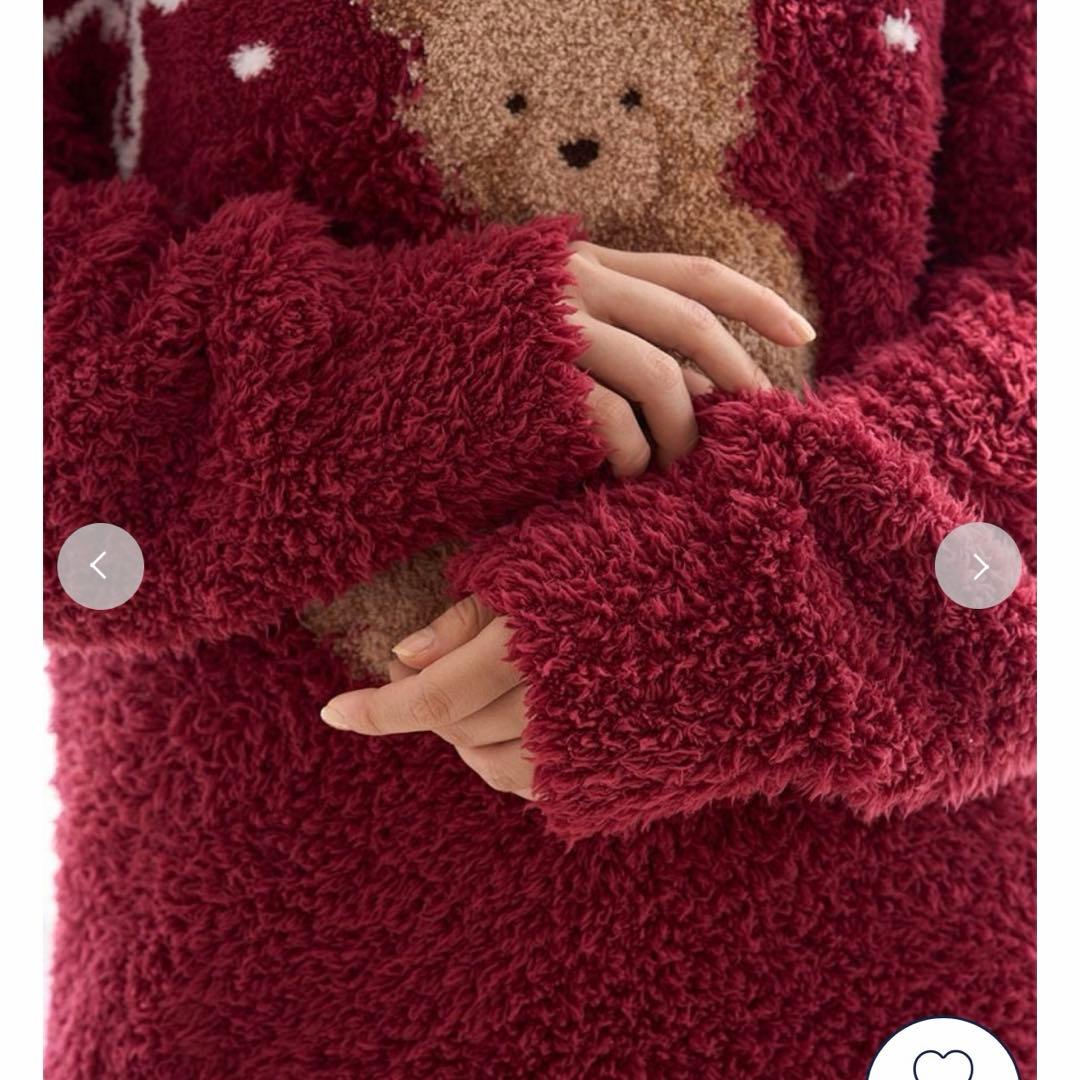 ジェラートピケ holiday ジェラートスノーベアジャガードプルオーバー