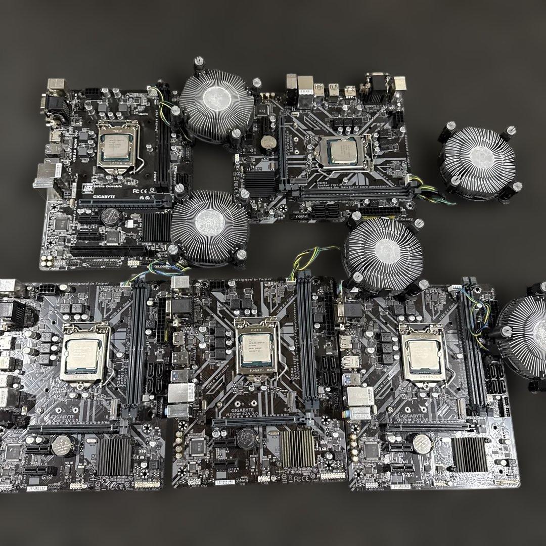 Intel Core i5-9500×1/i5-9400×3/i3-6100×1