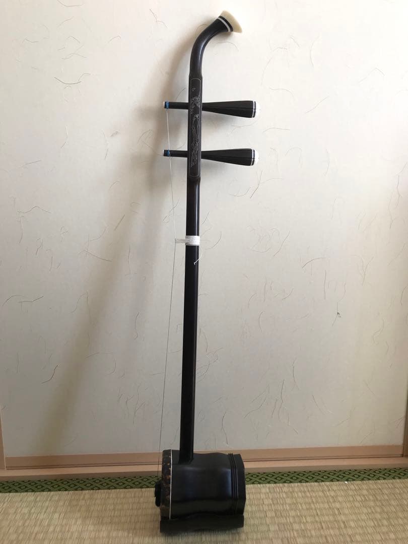二胡　最上級黒檀　古月琴坊　萬其興　美品