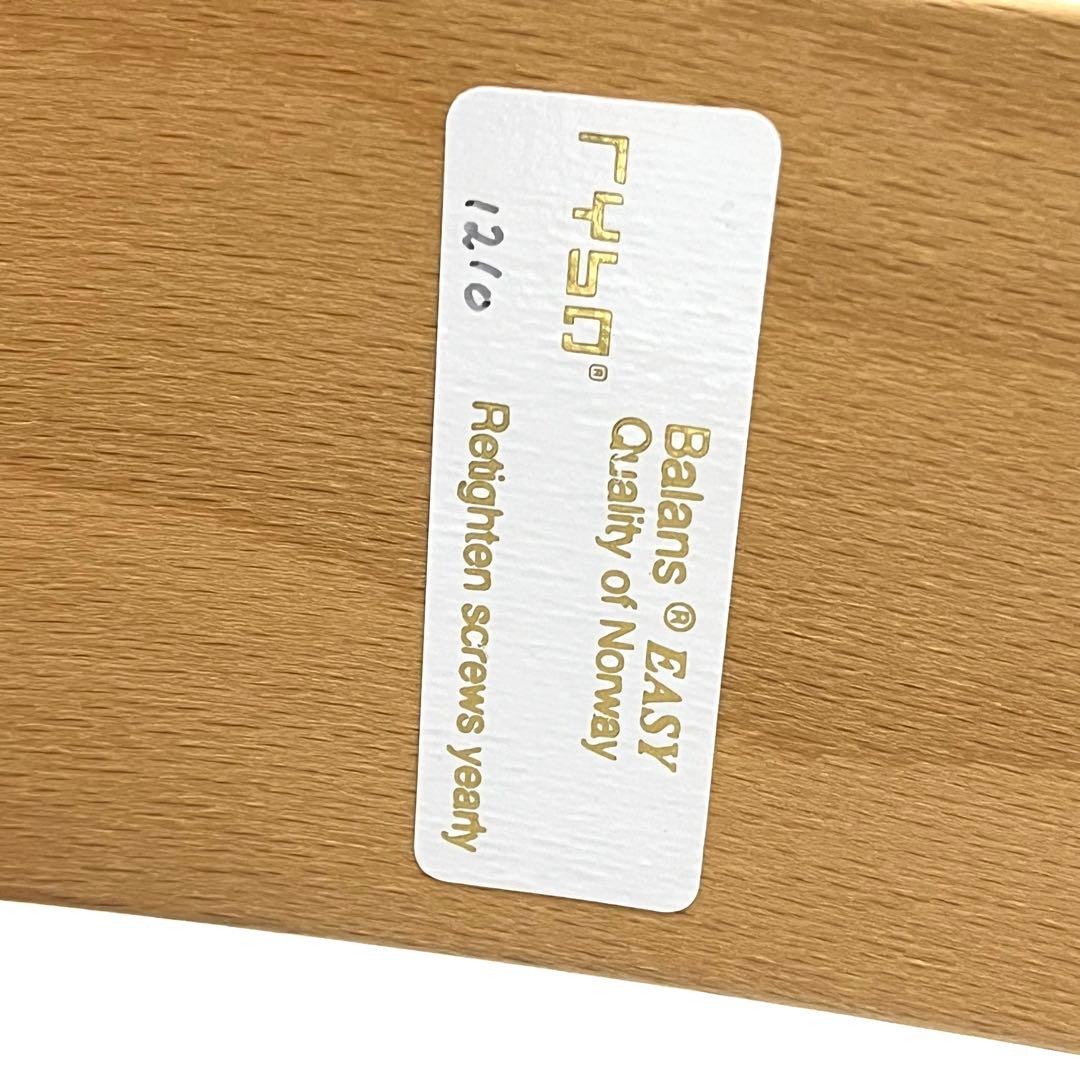 【美品】バランスイージー グレー 赤カバー付き バランスチェア RYBO